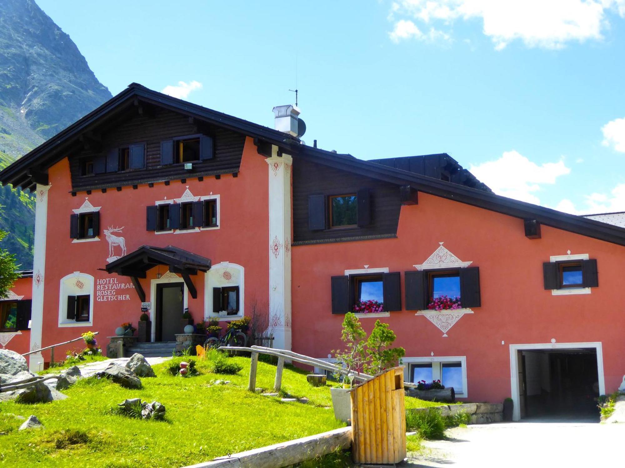 Hotel Roseg-Gletscher Понтрезина Экстерьер фото